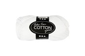 Garn & Tilbehør - Creativ Company Cotton yarn White 50gr 170m - 431020