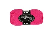 Garn & Tilbehør - Creativ Company Cotton yarn Pink 50gr 170m - 431230