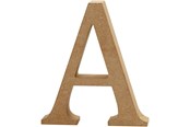 Arts & Crafts - Tilbehør - Creativ Company Letter A MDF 13cm 1pc. - 56310