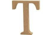 Arts & Crafts - Tilbehør - Creativ Company Letter T MDF 13cm 1pc. - 56329