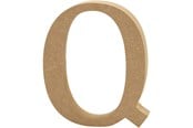 Arts & Crafts - Tilbehør - Creativ Company Letter Q MDF 13cm 1pc. - 56326