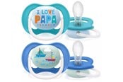 Babyutstyr - Philips Avent SCF080/03 Ultra Air Pacifier 2-pack assorted colors - SCF080/03