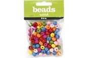 Kreative leker - Creativ Company Wooden Beads Mix 8mm 16gr - 571060