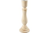 Arts & Crafts - Tilbehør - Creativ Company Candlestick Wood 16.5cm - 57604