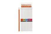 Skrive- & Tegneverktøy - Creativ Company Triangular colored pencils - Orange 12pcs. - 38571