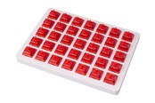 Tastatur - Keychron Switch set - Gateron Ink V2 Red - 35 pcs - Tastebryter - Rød - Z101