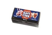 Hobbyartikler - Creativ Company Soft Clay - Black 500gr. - 78680