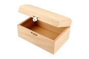 Arts & Crafts - Tilbehør - Creativ Company Wooden Treasure Chest - 575440