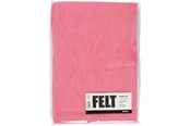 Arts & Crafts - Tilbehør - Creativ Company Hobby Felt Pink A4 10 Sheets - 45505