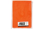 Arts & Crafts - Tilbehør - Creativ Company Hobby Felt Orange A4 10 Sheets - 45503