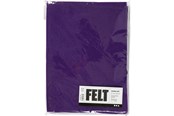 Arts & Crafts - Tilbehør - Creativ Company Craft felt Purple A4 10 sheets - 45510