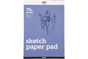 Hobbyartikler - Creativ Company Sketchpad White A4 70gr 70 Sheets - 22101