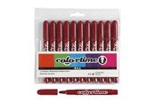 Hobbyartikler - Creativ Company Wine red Jumbo markers 12st. - 37353