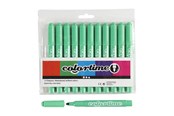 Hobbyartikler - Creativ Company Light green Jumbo markers 12pcs. - 37336