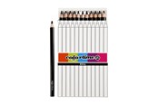 Hobbyartikler - Creativ Company Triangular Jumbo colored pencils - Black 12pcs. - 38181