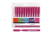 Hobbyartikler - Creativ Company Pink Jumbo pens 12pcs. - 37341