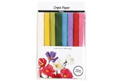 Arts & Crafts - Tilbehør - Creativ Company Crepe Paper Standard Colors 8 Sheets - 209003