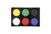 Hobbyartikler - Creativ Company Large refill blocks Watercolor in palette 6pcs. - 34576