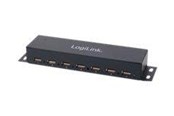 USB-hub - LogiLink USB 2.0 hub 7-Port metal USB-hub - UA0148