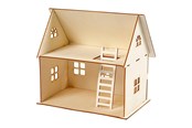 Treleker - Creativ Company DIY Wooden Dollhouse - 57879