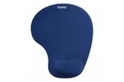 Musematte & Tilbehør  - Savio mouse pad with wrist pillow - SAVMP-01NB