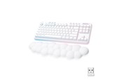 Tastatur - Logitech G715 - GX Brown - ND - Aurora collection - Gamingtastatur - Nordisk - Hvit - 920-010462