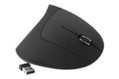 Mus - MediaRange - vertical mouse - 2.4 GHz - black - Vertical mouse - Optisk - 6 - Svart - MROS232