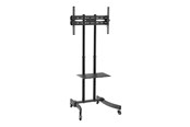 Veggmontering, AV-braketter & AV-møbler - LogiLink TV/monitor cart 37–70" height adjustable 40 kg max. 40 kg 70" 200 x 200 mm - BP0026