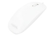 Mus - LogiLink Mouse optical white flat - Mus - Optisk - 3 knapper - Hvit - ID0062