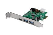 Kontroller - LogiLink PCI Express Card USB 3.2 Gen1x1 1x USB-C PD 3.0 & 2x USB 3.0 - PC0090