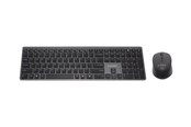 Tastatur - Gembird Backlight Pro Business Slim wireless desktop set - keyboard and mouse set - QWERTY - US - black - Tastatur & Mussett - Amerikansk Engelsk - Svart - KBS-ECLIPSE-M500