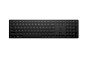 Tastatur - HP 455 - Tastatur - Nordisk - Svart - 4R177AA#UUW