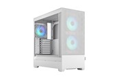 Kabinett - Fractal Design Pop Air RGB - White TG Clear Tint - Kabinett - Miditower - Hvit - FD-C-POR1A-01