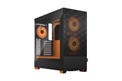 Kabinett - Fractal Design Pop Air RGB - Orange Core TG Clear Tint - Kabinett - Miditower - Oransje - FD-C-POR1A-05