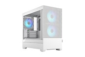 Kabinett - Fractal Design Pop Mini Air RGB - White TG Clear Tint - Kabinett - Miditower - Hvit - FD-C-POR1M-01