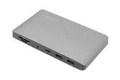 Dokkingstasjon - DIGITUS - docking station - USB-C 3.1 Gen 1 / Thunderbolt 3 - 2 x DP - GigE - DA-70895