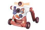 Babyleker - BabyDan ActiSteps - 4-in-1 Baby Activity Walker, Gåvogn, bordeaux - 3806-40