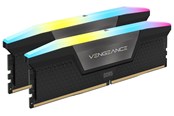 RAM - Corsair Vengeance RGB DDR5-4800 - 64GB - CL40 - Dual Channel (2 pcs) - Intel XMP - Svart med RGB - CMK64GX5M2A4800C40