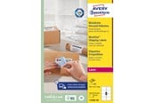 Papir, Fotopapir & Etiketter - Avery Etiketter med BlockOut™ , 100 % dekkende, 99,1 x 67,7 mm, Hvit - L7165B-100