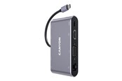 Dokkingstasjon - Canyon DS-14 - docking station - USB-C - VGA HDMI - GigE - CNS-TDS14