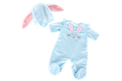 Dukker, Bamser & Utstyr - Tiny Treasures Outfit Bunny Blue - LIN30264