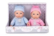 Dukker, Bamser & Utstyr - Tiny Treasures My First Twin dolls - LIN30276