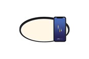 Smarthus - Nordlux Oja Smart 29 Taklampe Sort - 2015036103