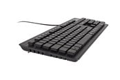 Tastatur - V7 CKU700DE - keyboard and mouse set - QWERTZ - German - black - Tastatur & Mussett - Tysk - Svart - CKU700DE