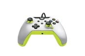 Spill - Tilbehør - PDP Wired Controller – Electric White & Yellow - Controller - Microsoft Xbox One - 049-012-WY