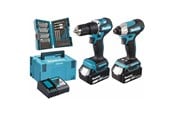 Skru/Bormaskin - Makita DLX2414JX4 Battery Combo Kit - DLX2414JX4