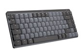 Tastatur - Logitech MX Mechanical Mini for Mac - Minimalist Wireless Illuminated Performance Keyboard Space Grey - US - Tastatur - Amerikansk Engelsk - Svart - 920-010837