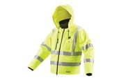 Sikkerhetsutstyr - Makita - jacket - medium - fabric 100% polyester - fluorescent yellow - DCJ206ZM