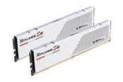 RAM - G.Skill Ripjaws S5 DDR5-5200 - 32GB - CL40 - Dual Channel (2 pcs) - Intel XMP - Hvit - F5-5200J4040A16GX2-RS5W