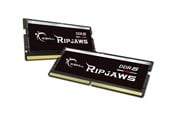 RAM - G.Skill Ripjaws SODIMM DDR5-4800 - 32GB - CL34 - Dual Channel (2 pcs) - Intel XMP - Svart - F5-4800S3434A16GX2-RS